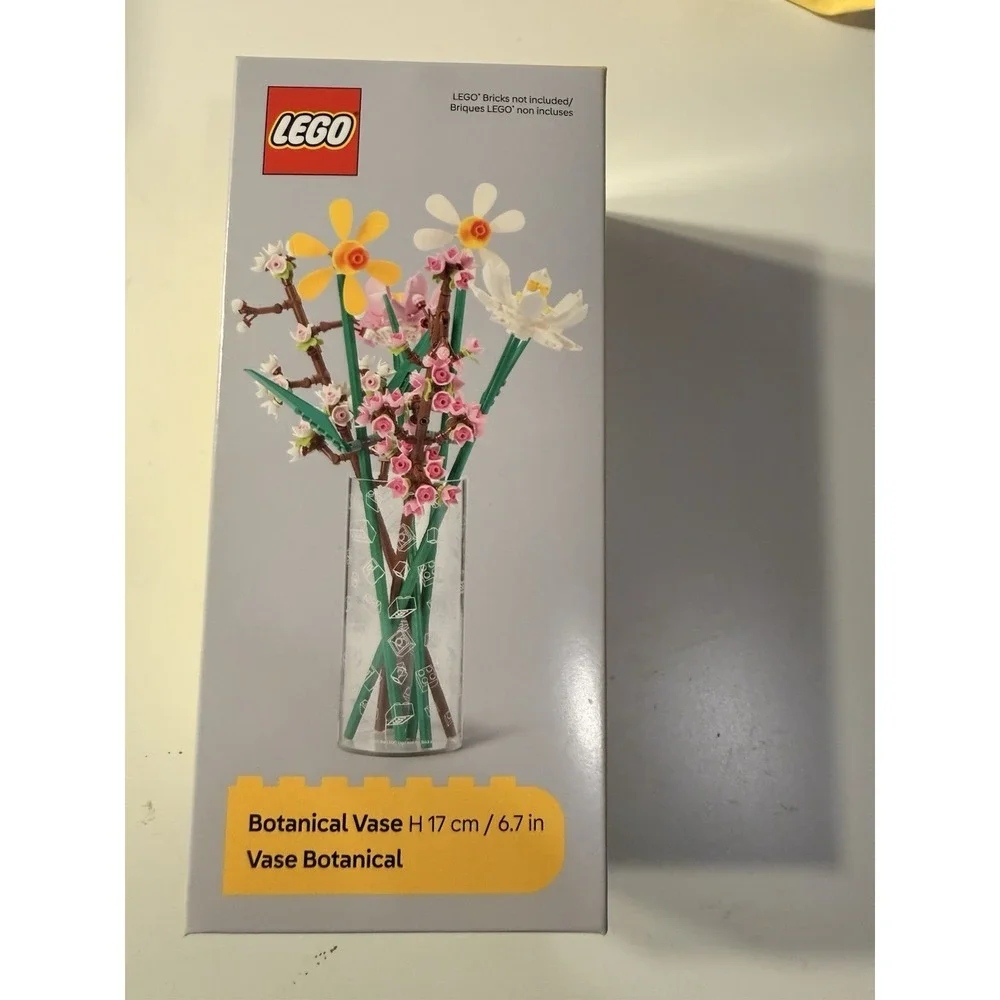 NEW LEGO Botanicals FlowerVase - Bricks Design 5010393